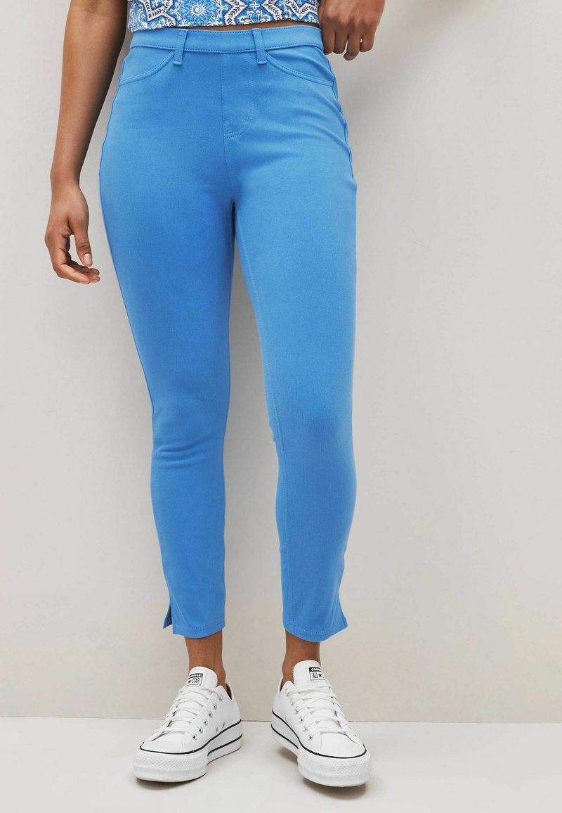 Next CROPPED Jeans Skinny Fit cornflower blue/blau Zalando.de