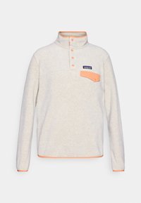 SNAP - Vesta od flisa - oatmeal heather/heirloom peach