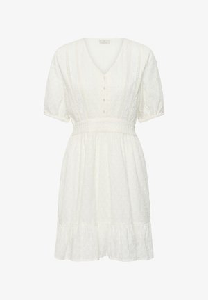 Kaffe, KABEA DRESS - Freizeitkleid - chalk