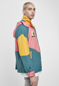 Starter MULTICOLORED LOGO - Ljetna jakna - green/yellow/pink