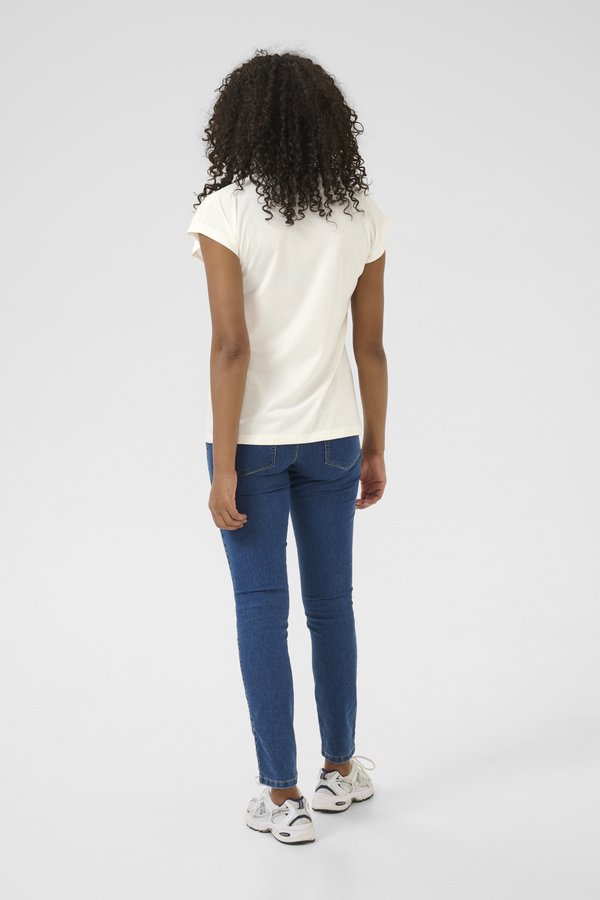 KALISE - Basic T-shirt - chalk4