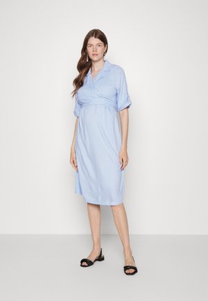 MAMALICIOUS MLMERCYTESS DRESS - Vestido de dia - bel air blue