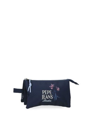 Pepe Jeans, PEPE JEANS PEPE JEANS LENAY SCHOOL PENCIL CASE 12CM FEMALE BLUE - Estuche escolar - blue