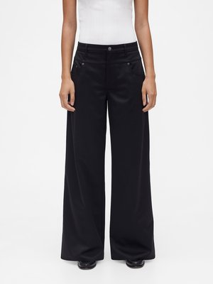 BAGGY - Pantalon classique - black