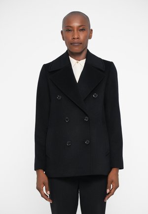 LINED COAT - Overgangsjakke - black