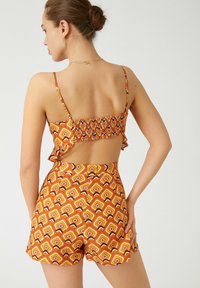 Koton CROP TANK PATTERNED  - Top - orange