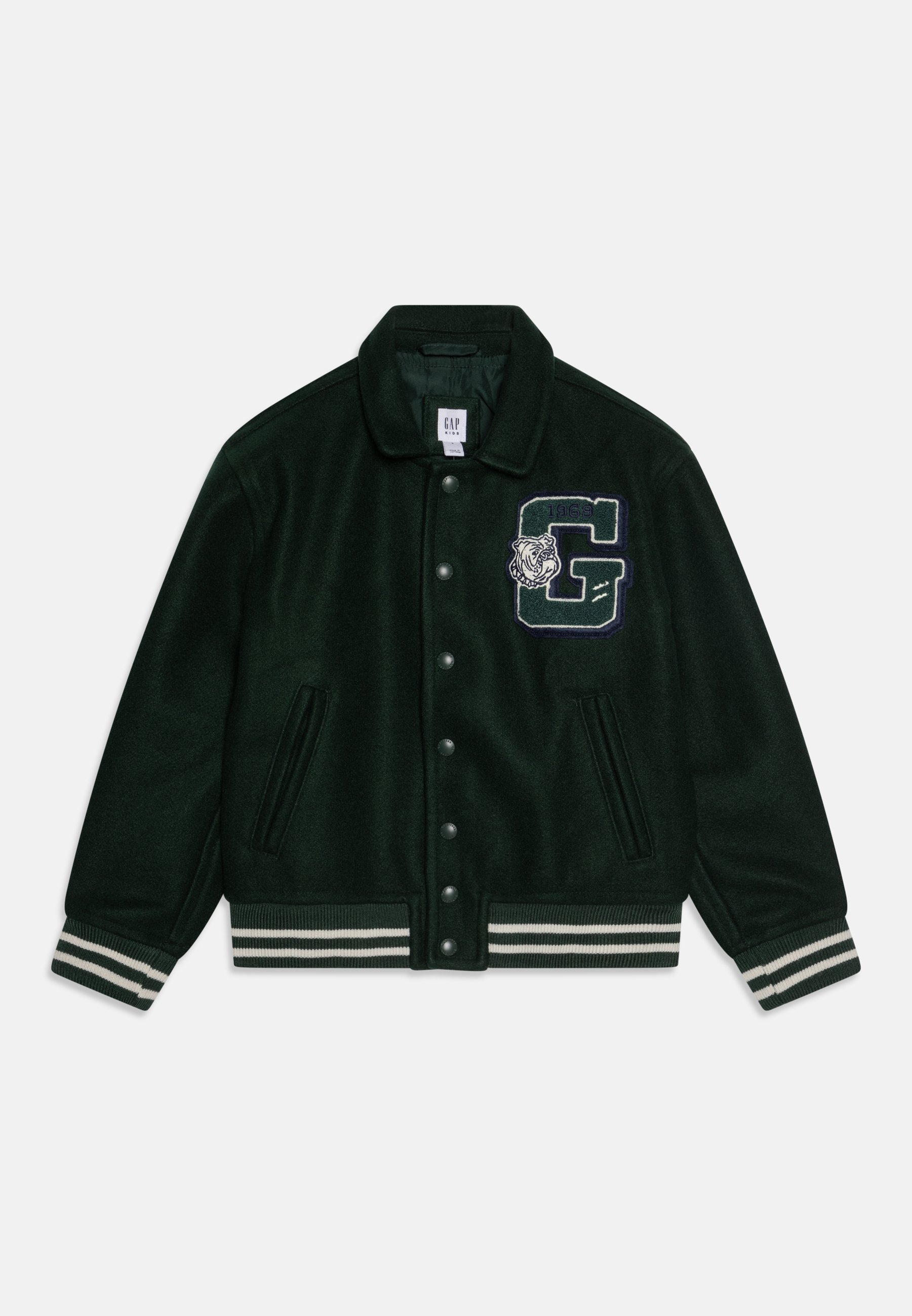 GAP VARSITY BOYS Bomber Jacket essex green/green