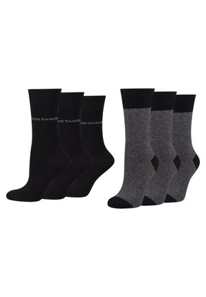 6ER BASIC - Socken - paar black