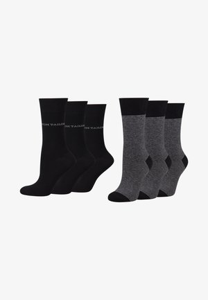 TOM TAILOR 6ER BASIC - Socken - paar black