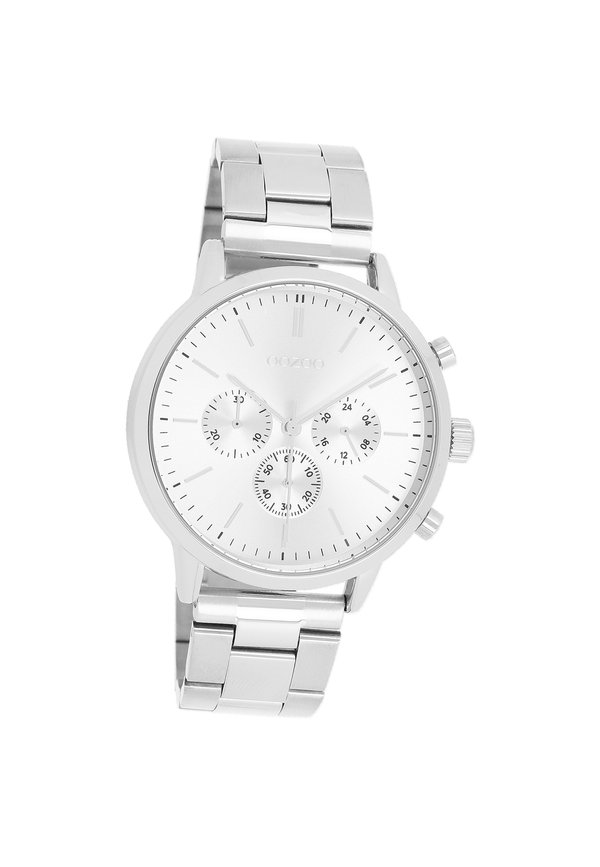 OOZOO TIMEPIECES - Chronograph - silberfarben