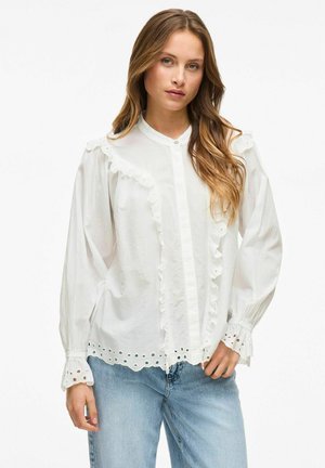 LANGARM - Skjorte - snow white