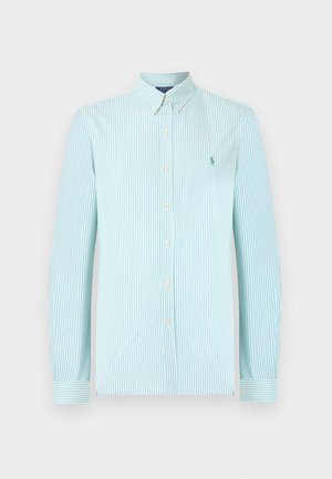 LONG SLEEVE SPORT SHIRT - Πουκάμισο - essex green/white