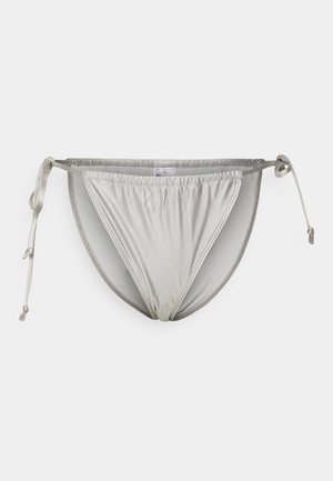 Good American RUCHED BOTTOM - Bikinialaosa - silver