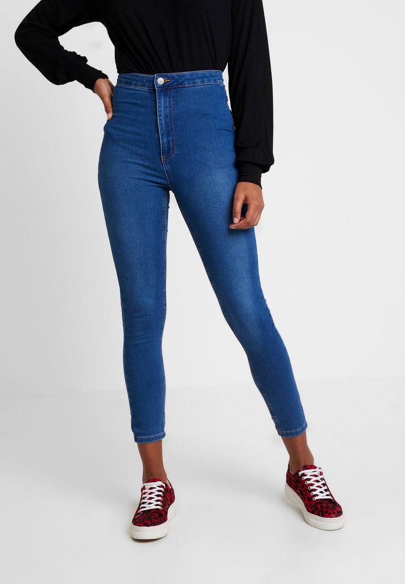Cotton On ULTRA HIGH SUPER STRETCH Jeans Skinny Fit berkley blue/mörkblå Zalando.se