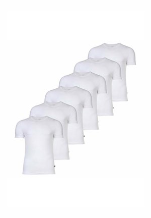 6ER PACK - EVERYDAY - Maglietta intima - weiß