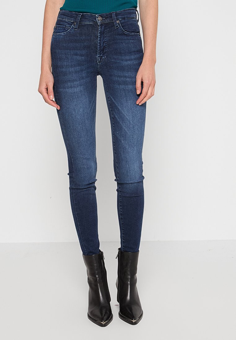 7 For All Mankind Jeans Skinny Fit donkerblauw 7 For All Mankind Jeans Skinny Fit donkerblauw