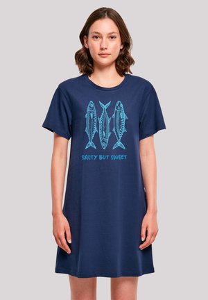 SALTY BUT SWEET - Jersey dress - lightnavy