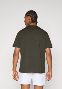 Björn Borg CENTRE MOCK NECK - Základné tričko - dusty olive