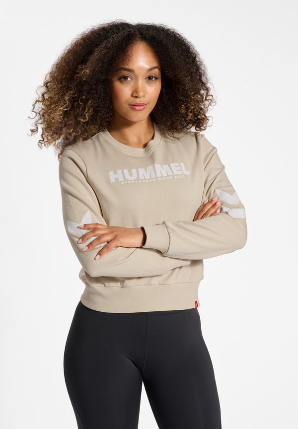 HMLLEGACY - Sweatshirt - pumice stone