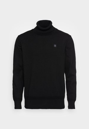 PREMIUM CORE TURTLE  - Strickpullover - black