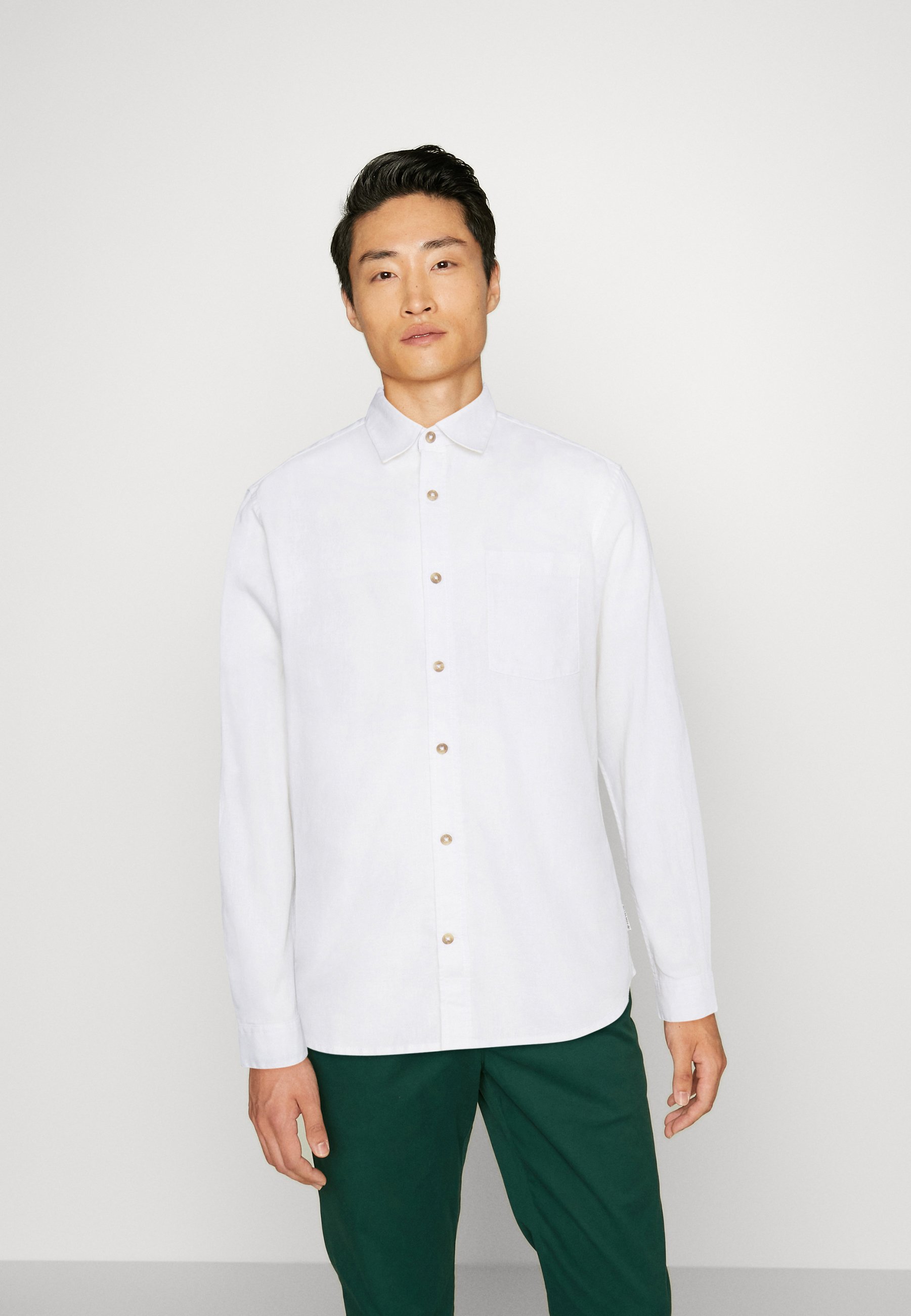 TOM TAILOR Herren Hemd Regular Fit – Aus Baumwoll-Leinen, Lässig & Atmungsaktiv