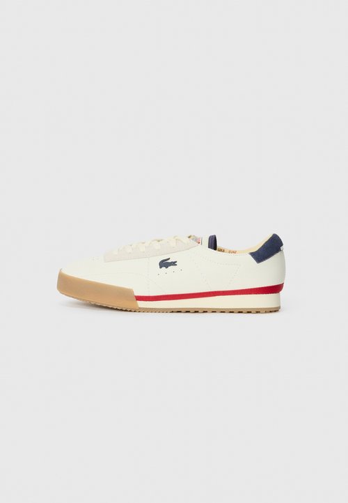 Lacoste AURA 225 - Sneakers low - white/navy/red