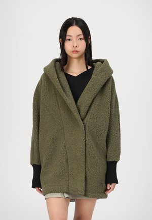 NMCUDDLE COATIGAN - Halflange jas - kalamata