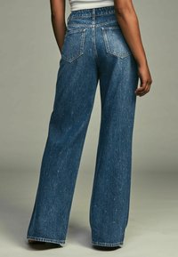 Next EMBELLISHED WIDE LEG - Široké džíny - dark wash