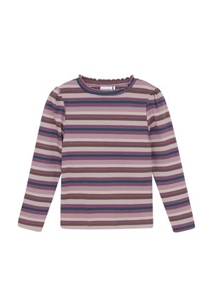Minymo T-Shirt print - rose brown