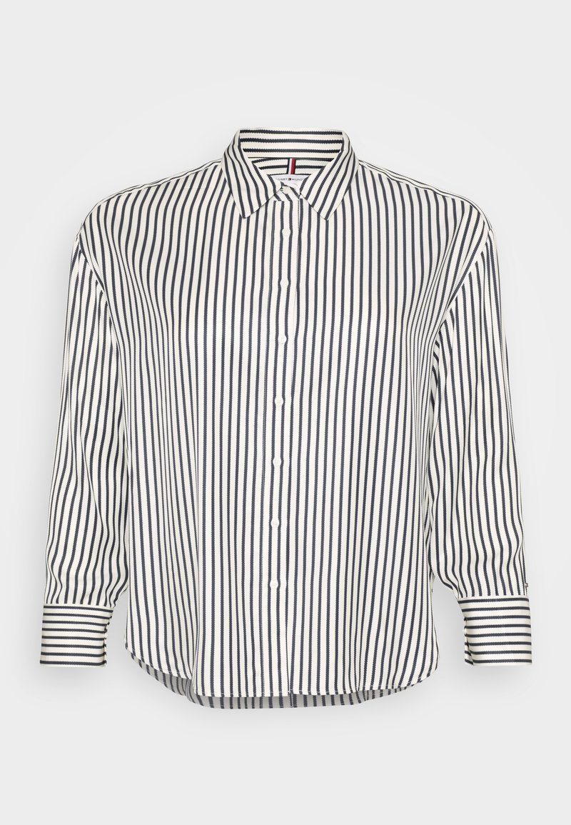 Tommy Hilfiger Curve Overhemdblouse donkerblauw