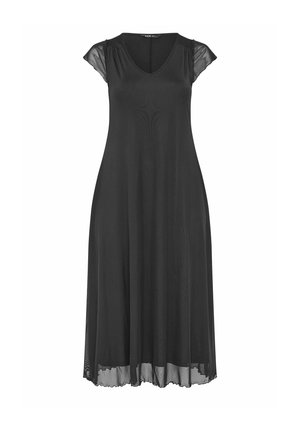 Yours Clothing, PLUS SIZE MESH DRESSES - Vestido informal - black