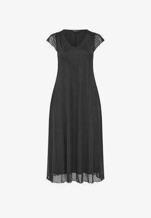 Yours Clothing, PLUS SIZE MESH DRESSES - Vestido informal - black