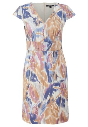 comma Day dress - light blue aop