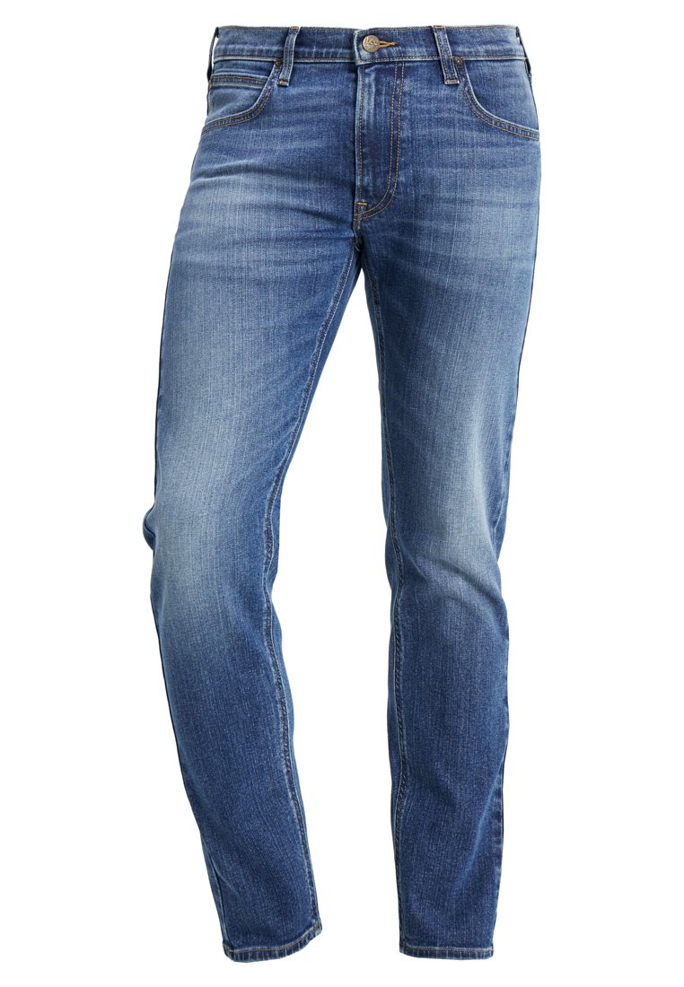 Lee DAREN ZIP FLY Jeans straight leg broken blue Blå Jeans Daren Bukse Lee Bukser - Herreklær er billig