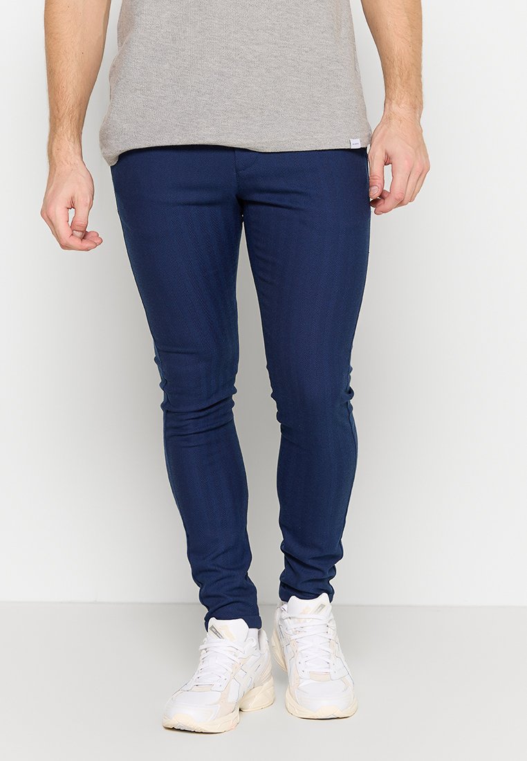 Les Deux Broek donkerblauw