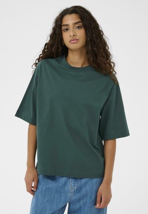 SLJINA BASIC TEE - Basic póló - trekking green