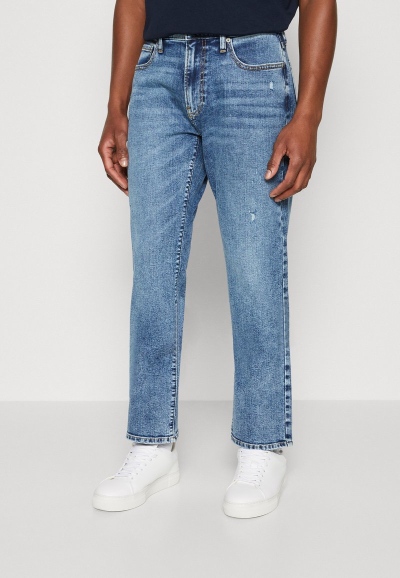 Abercrombie & Fitch ATHLETIC STRAIGHT MEDIUM Jeans straight leg