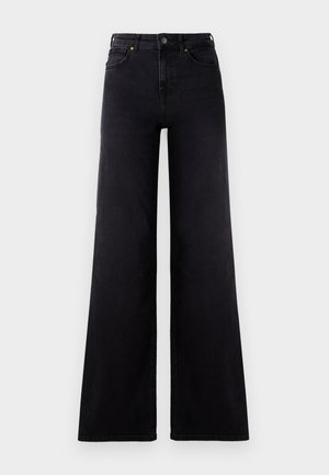 ONLY ONLMADISON BLUSH WIDE  - Wide Leg - washed black