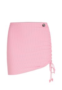 BEACHWEAR PAREO IKON STRIPED  - Minirok - white-pink stripe