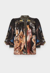 CORA VOLUMINOUS BUTTON - Bluza s gumbima - muse