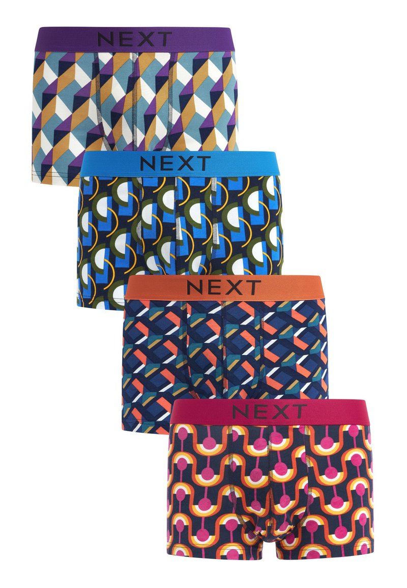 Next PATTERN FOUR PACK - Boxerkalsong - rich geo pattern