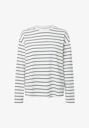Pieces, PCSADIE LS TOP JRS NOOS - Langærmet T-shirt - cloud dancer