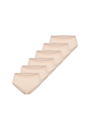 6ER PACK GO DAILY MIDI - Slip - new beige