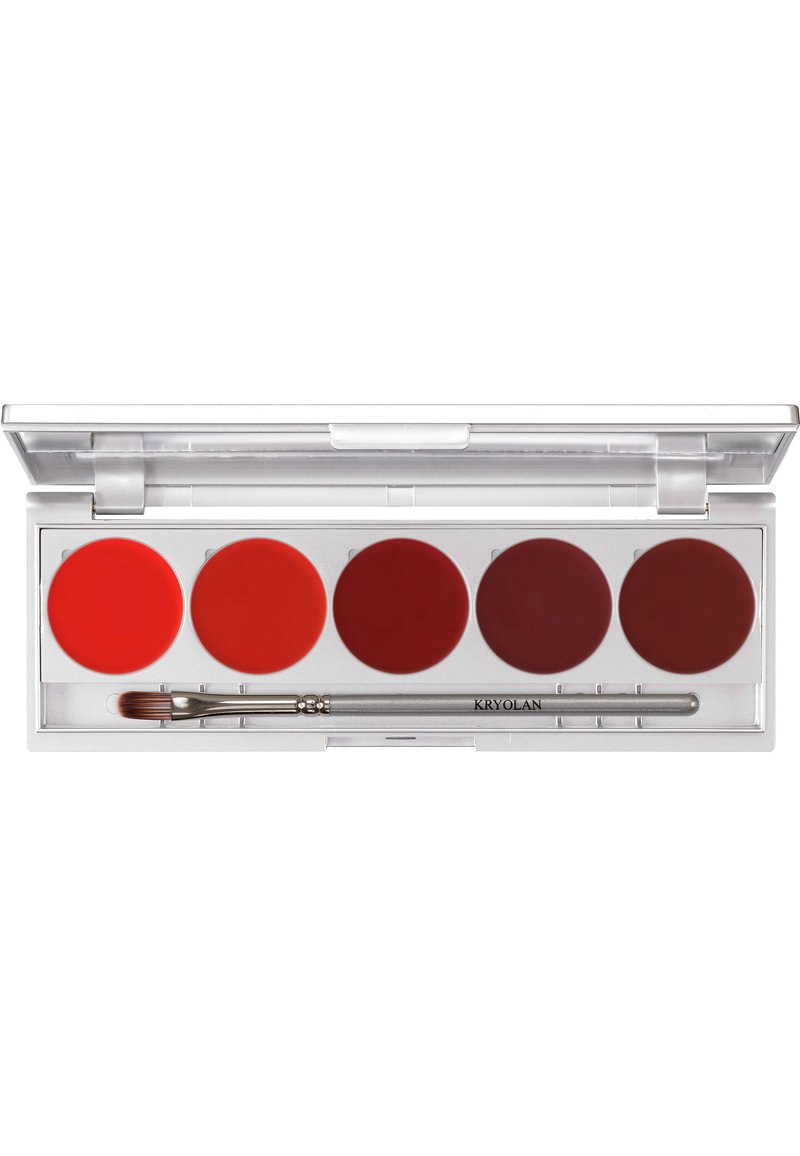 Kryolan - LIP ROUGE SET 5 COLORS - Lippen-Make-up-Palette - d, Vergrößern