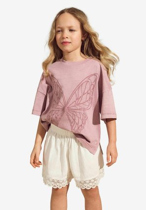 SET - Pantaloni scurți - dusky purple