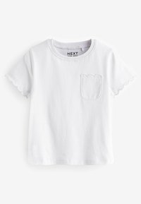 Next SHORT SLEEVE SCALLOP 3 PACK - REGULAR FIT - Camiseta estampada - bright pink