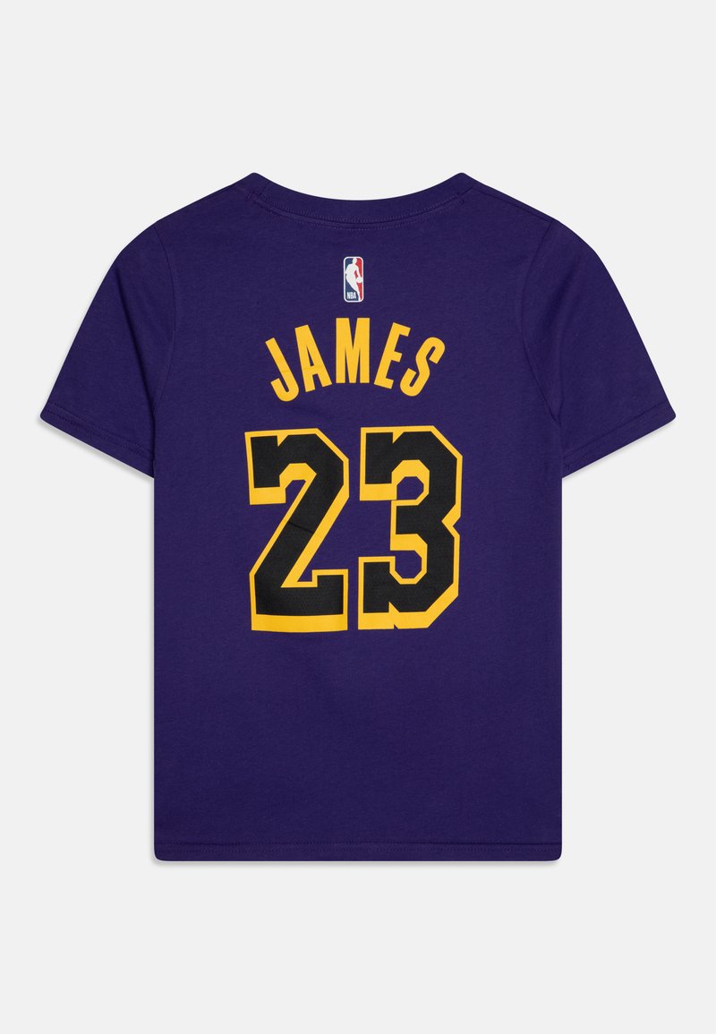 Purple Lebron James Lakers T Shirt Men's Jordan Brand LeBron James