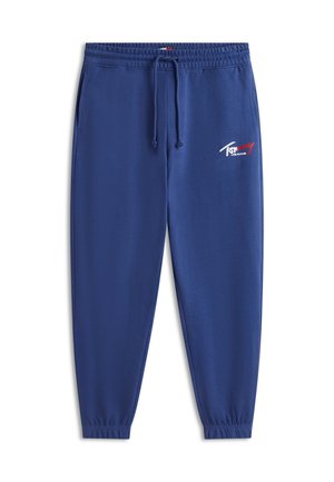 Tommy Jeans, SIGNATURE - Teplákové kalhoty - blue storm