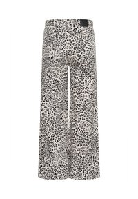 Soaked in Luxury SLSandja Vanesa - Flared jeans - grey leopard patteren