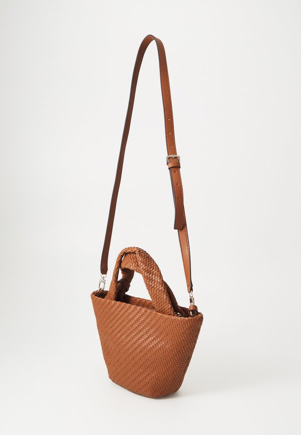 FRANCY  - Handbag - cognac3